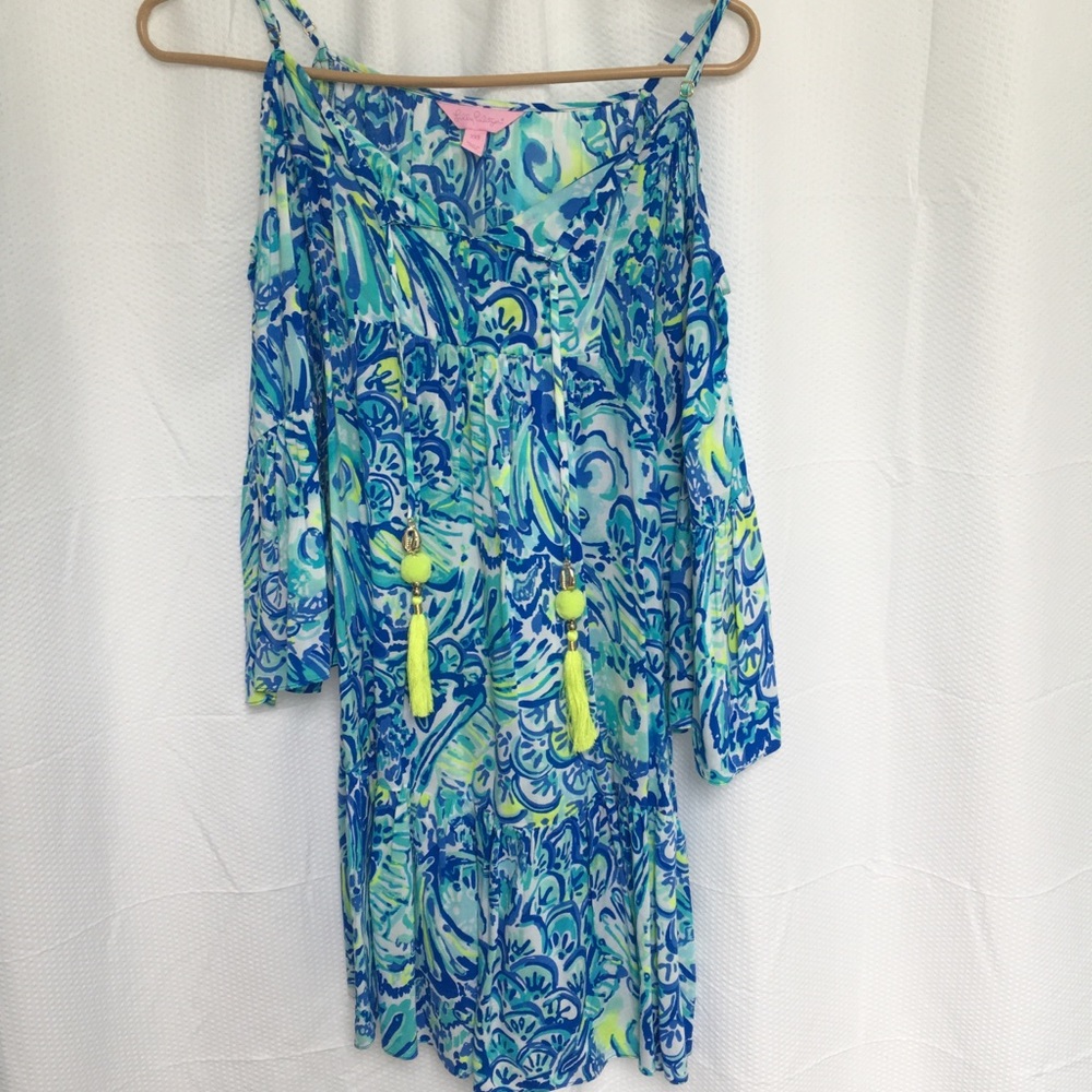 Lilly Pulitzer Off the Shoulder Dress